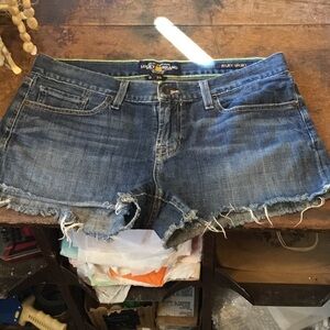 0224 Lucky Brand Women's Riley Jean Shorts; EUC size 8